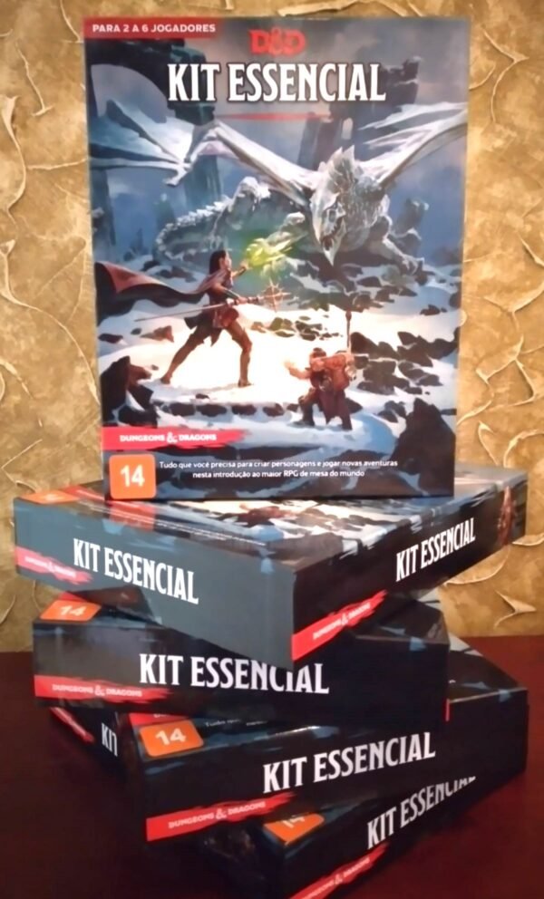Dungeons & Dragons Kit Essencial Em Portugues Galápagos