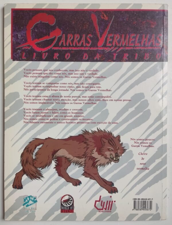 Livro da Tribo Garras Vermelhas - Lobisomem o Apocalipse - Image 2
