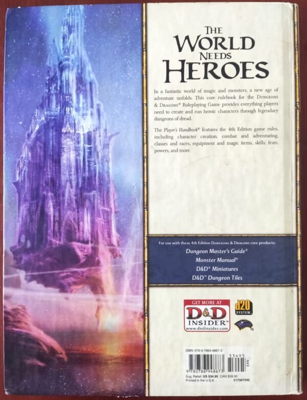 Player's Handbook - Dungeons & Dragons 4ed - Image 2