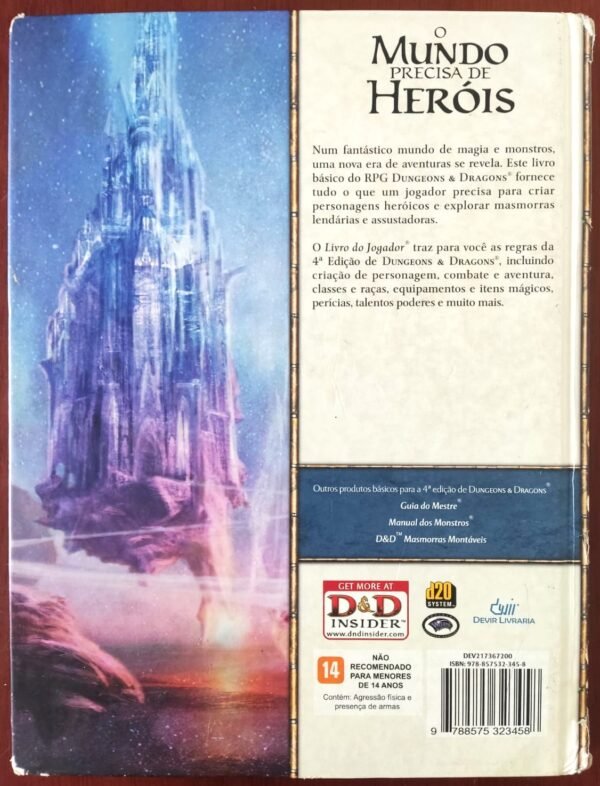 Livro do Jogador - Dungeons & Dragons 4ed - Image 2