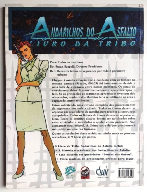 Livro da Tribo Andarilhos do Asfalto - Lobisomem o Apocalipse - Image 2