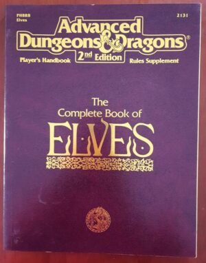 The Complete Book of Elves - Advanced Dungeons And Dragons