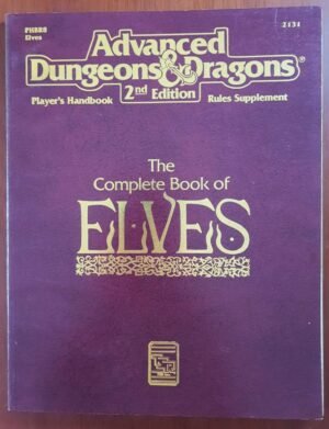 The Complete Book of Elves - Advanced Dungeons And Dragons