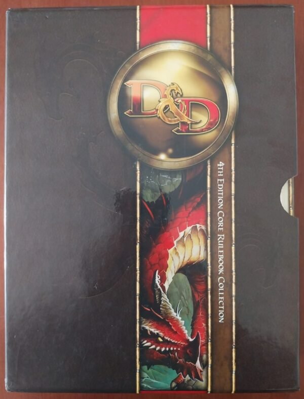 Livros Básicos 4.0 - 4th Edition Core Rulebook Collection - Dungeons And Dragons