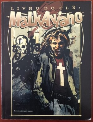 Livro do Clã Malkaviano 3ed - Vampiro a Máscara
