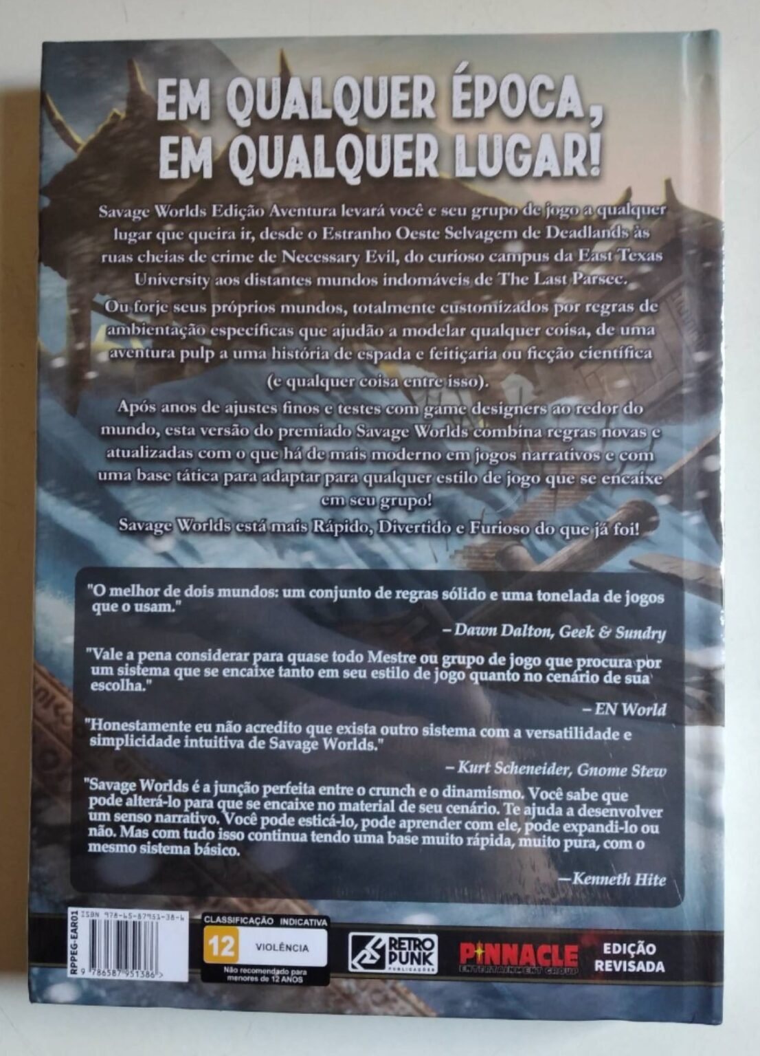Savage Worlds Edição Aventura - Livro De Regras - Portal RPG e Jogos