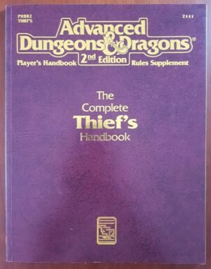 Complete Thief's Handbook - Advanced Dungeons And Dragons