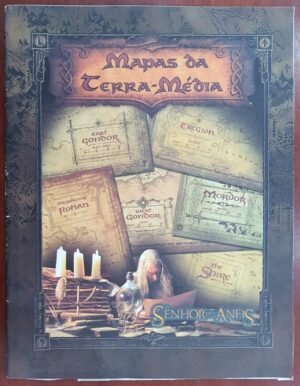 O Senhor dos Anéis RPG: Mapas da Terra-Média - Sistema CODA - Livro de RPG