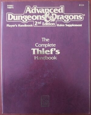 Complete Thief's Handbook - Advanced Dungeons & Dragons