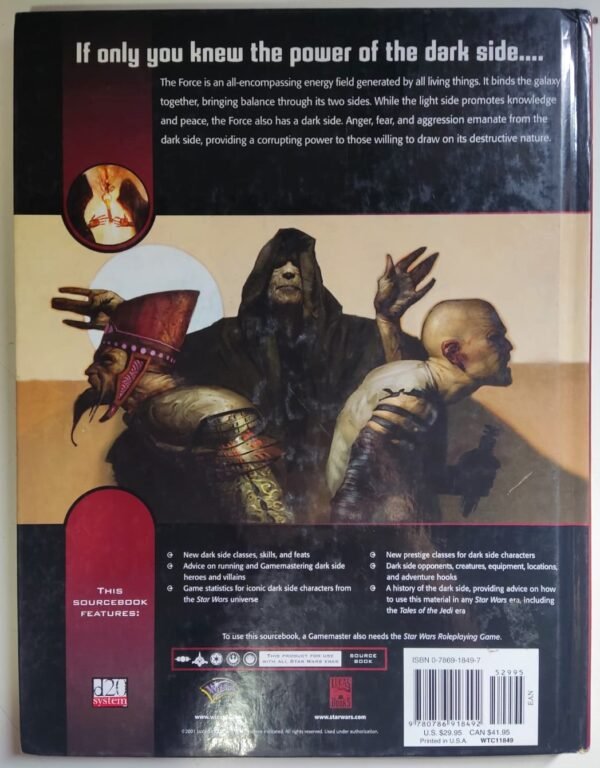 The Dark Side Sourcebook - Star Wars Roleplaying Game - Image 2
