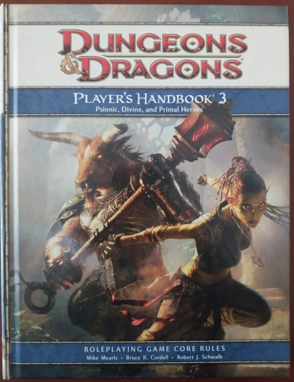 Player's Handbook 3 - Dungeons And Dragons 4.0