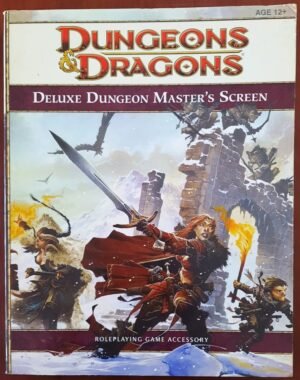 Deluxe Dungeon Master's Screen - Dungeons And Dragons 4.0