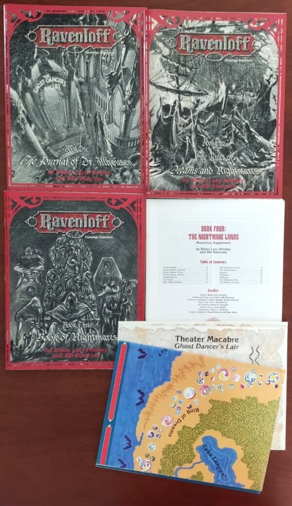Ravenloft The Nightmare Lands - Box - Advanced Dungeons & Dragons - Image 3