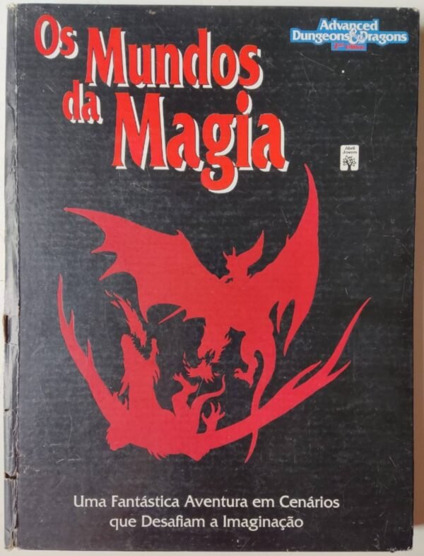 Os Mundos Da Magia (coleção - Capa Preta)- Advanced Dungeons & Dragons