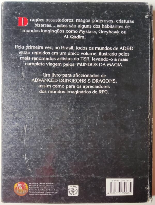 Os Mundos Da Magia (coleção - Capa Preta)- Advanced Dungeons & Dragons - Image 3