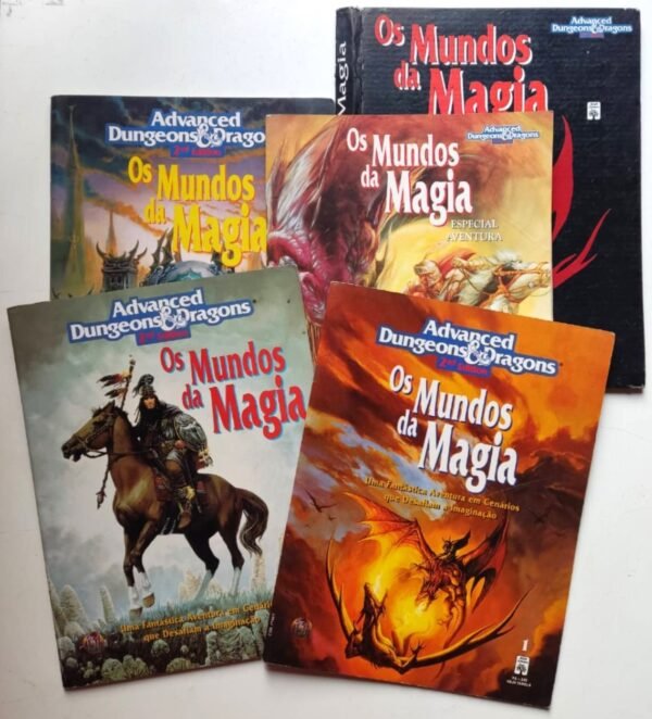 Os Mundos Da Magia (coleção - Capa Preta)- Advanced Dungeons & Dragons - Image 2