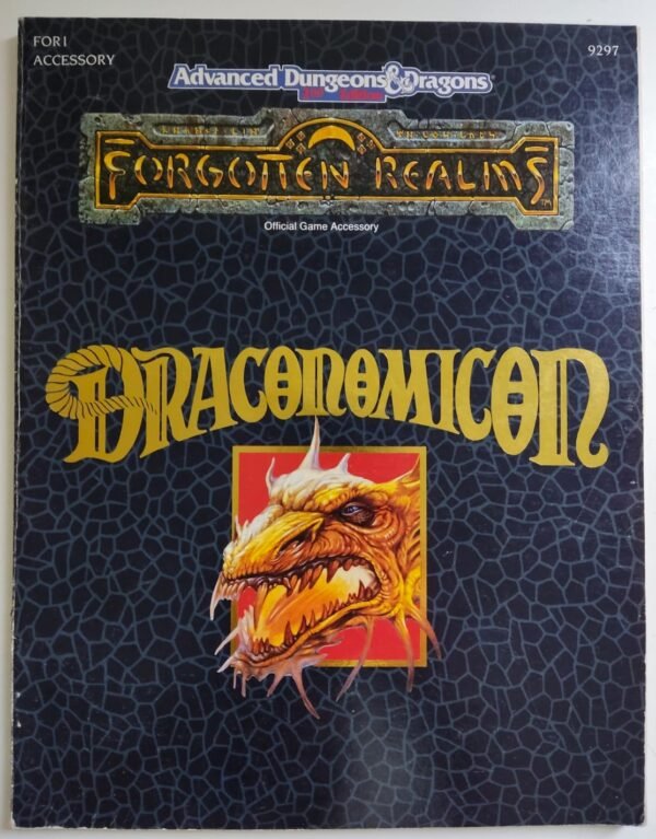 Draconomicon 1ª impressão - Advanced Dungeons And Dragons