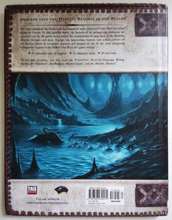 Forgotten Realms Underdark - Dungeons And Dragons 3ed - Image 2