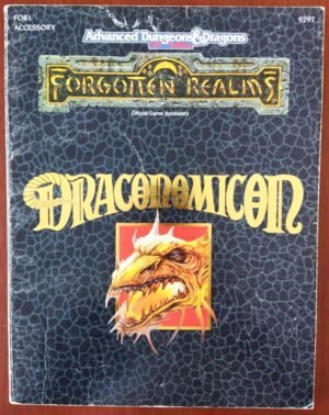 Forgotten Realms - Draconomicon (1st Printing) - Advanced Dungeons And Dragons