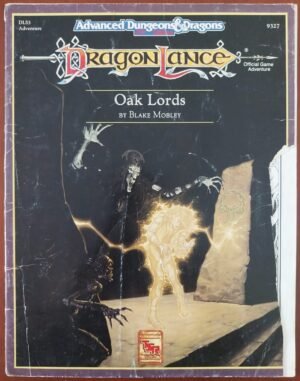 Dragonlance Oak Lords - Advanced Dungeons And Dragons - Livro De Rpg/d&d/dnd