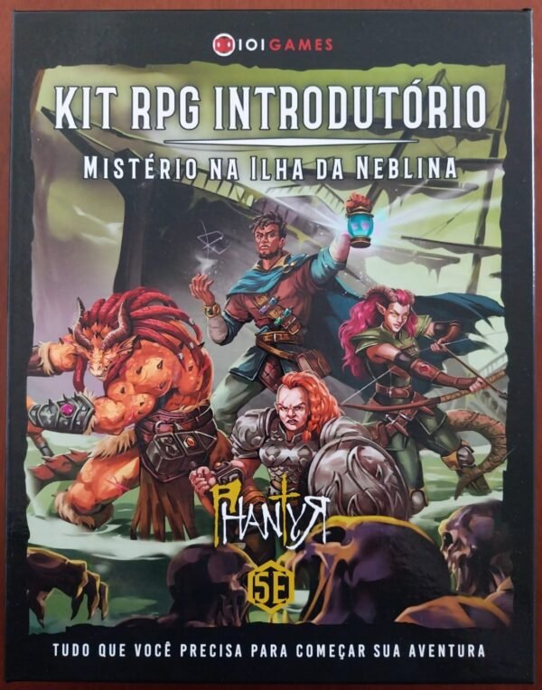 Phantyr – Kit De Rpg Introdutório – Mistério Na Ilha Da Neblina