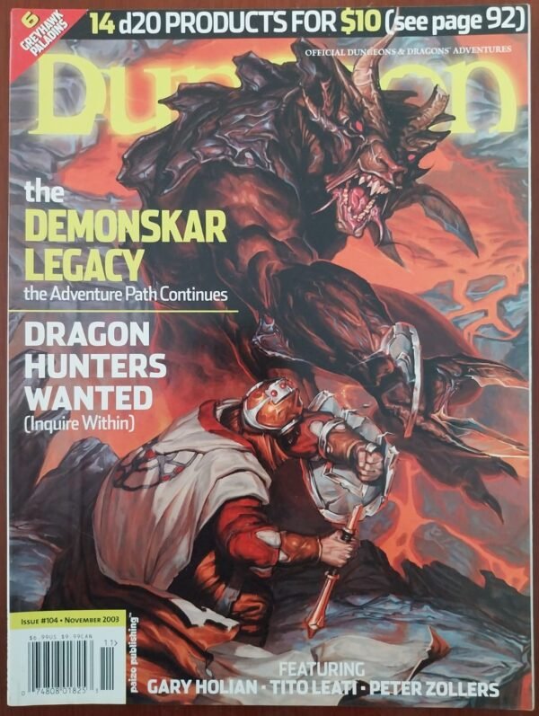 Dungeon Magazine #104