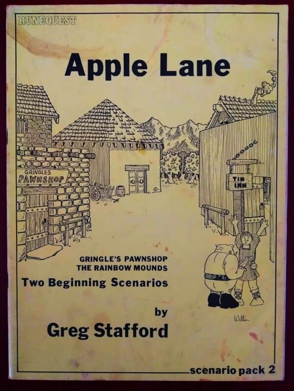 Apple Lane (1980) - Scenario Pack 2 - Runequest