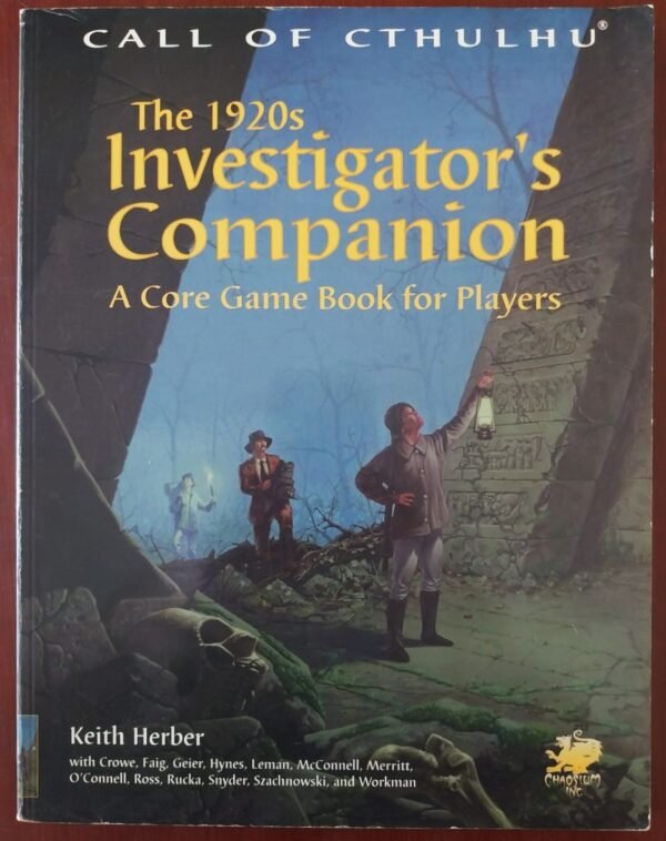 1920s Investigator's Companion - Call of Cthulhu 5ed