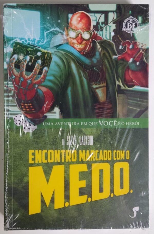 Fighting Fantasy #14 - Encontro Marcado com o M.E.D.O. - Livro Jogo