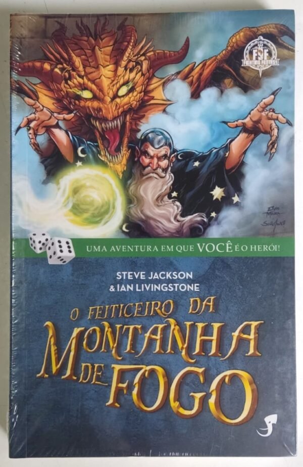 Fighting Fantasy #01 - O Feiticeiro Da Montanha De Fogo - Livro Jogo