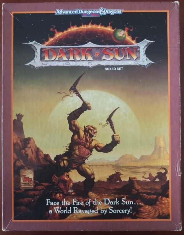 Dark Sun Campaign Setting - Box - Advanced Dungeons & Dragons