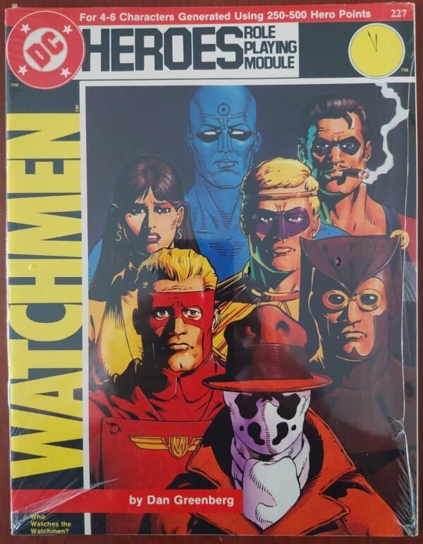 DC Heroes Role Playing Module - Watchmen: Who Watches the Watchmen? (Lacrado)