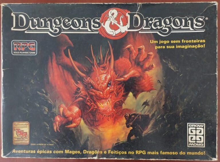 Dungeons & Dragons - Jogo de Tabuleiro - Grow - Portal RPG e Jogos