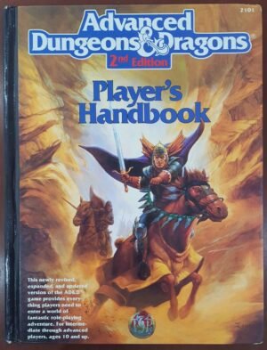 Player's Handbook 2nd Edition 11th print - Advanced Dungeons & Dragons