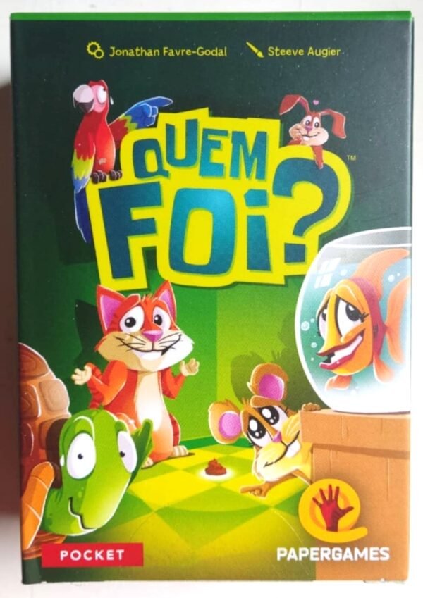 Quem Foi? - Cardgame - Ed. PaperGames