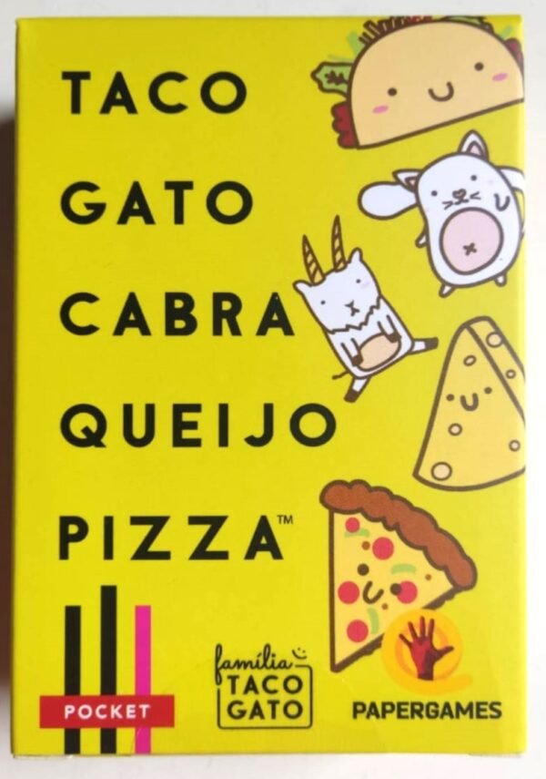 Taco Gato Cabra Queijo Pizza - Cardgame - Ed. PaperGames