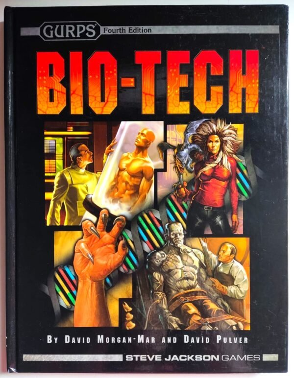 Gurps Bio-tech 4ed - Livro De Rpg