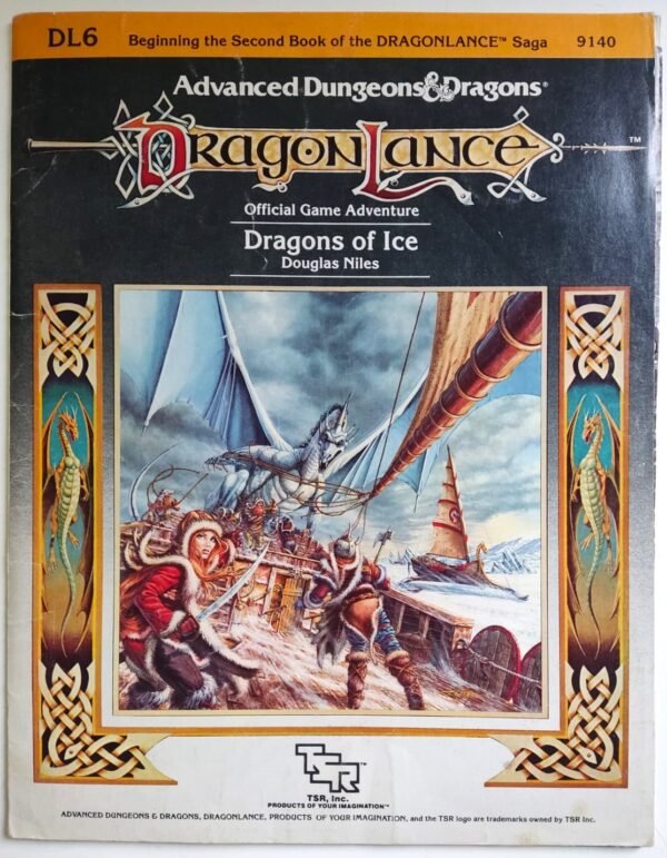 Dragons Of Ice - Dragonlance - Advanced Dungeons And Dragons