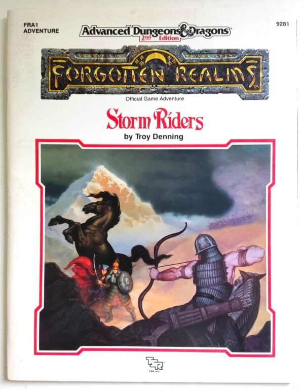 Storm Riders - Forgotten Realms - Advanced Dungeons And Dragons