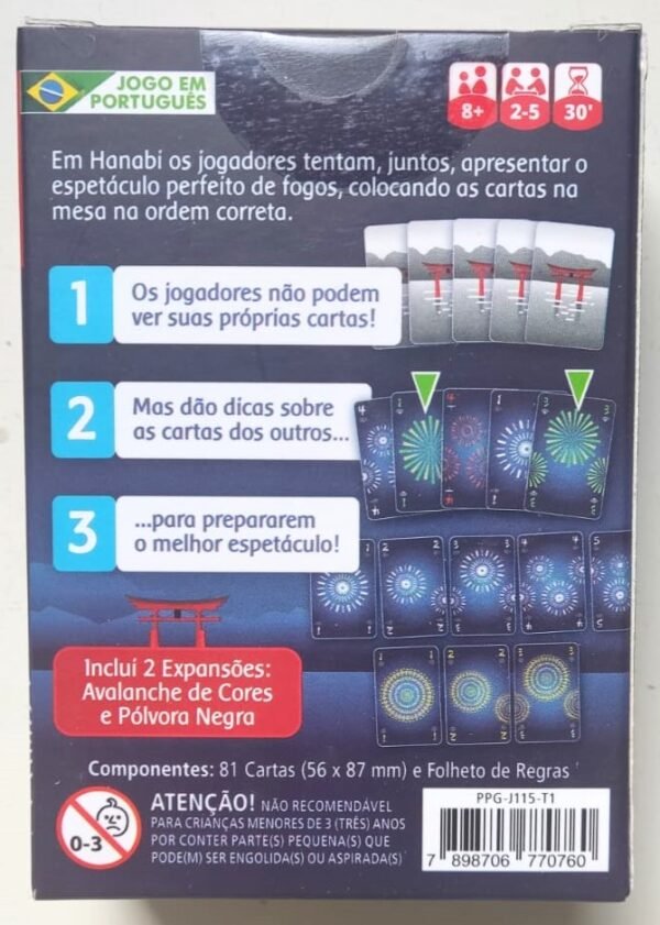 Hanabi - Cardgame - Ed. PaperGames - Image 2