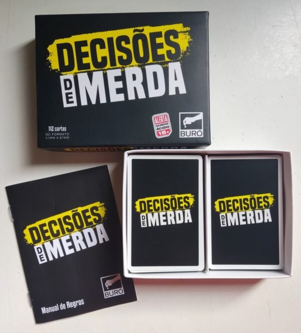 Decisões de Merda - Cardgame - Leia a descrição - Image 3