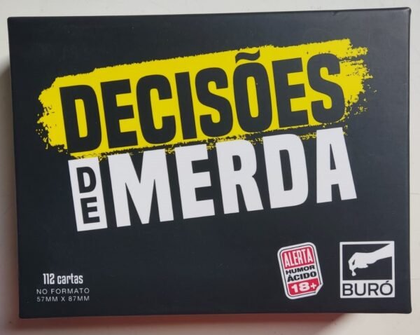 Decisões de Merda - Cardgame - Leia a descrição