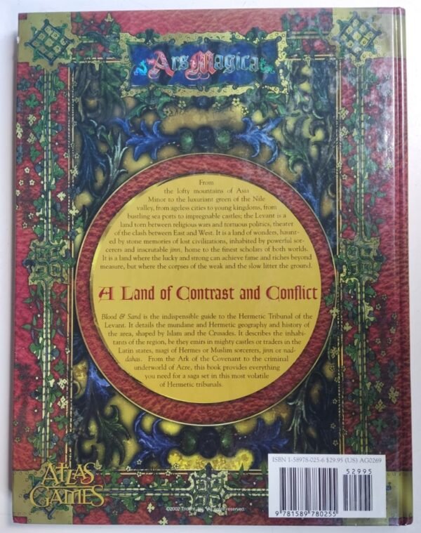 Ars Magica - Blood & Sand - The Levant Tribunal - 4th Edition - Rpg - Image 2