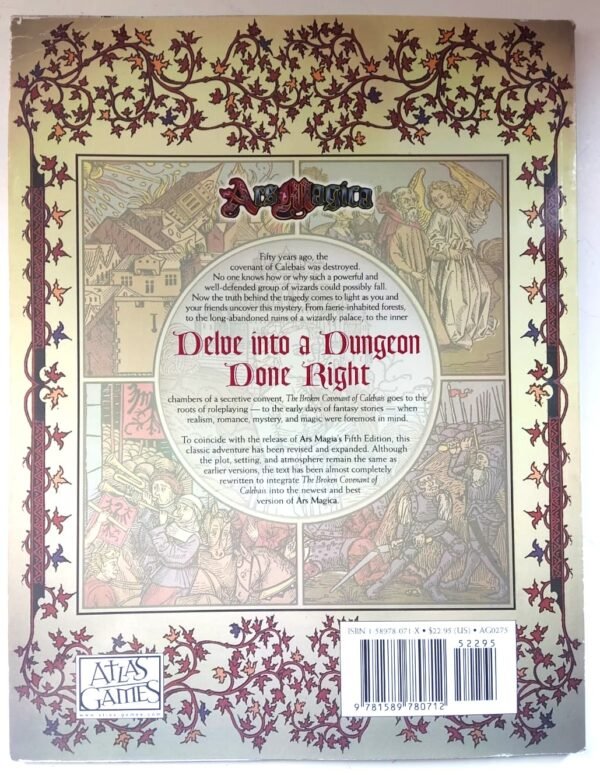 Ars Magica - Calebais - The Broken Covenant (2010) - 5th Edition - Rpg - Image 2