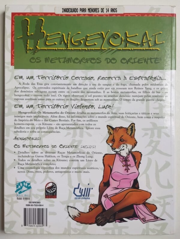 Metamórfos do Oriente- Hengeyokai - Lobisomem o Apocalipse - Image 2