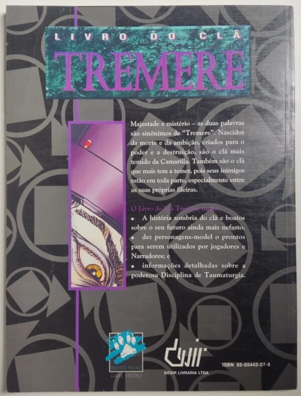 Livro do Clã: Tremere 2ed - Vampiro A Mascara - Image 2