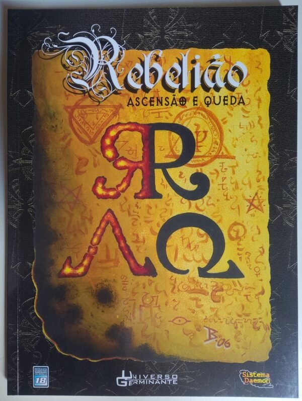 Rebelião - Ascensão E Queda - Ed. Daemon/rpg