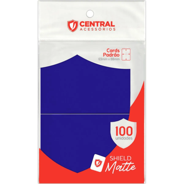 Central Shield Matte - Azul Marinho - Pokémon/magic