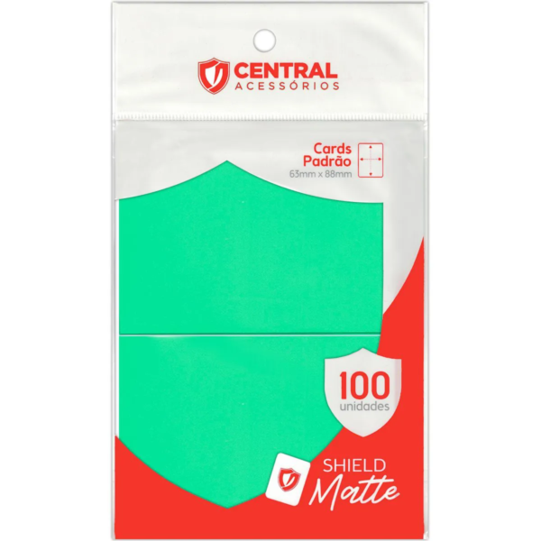 Central Shield Matte - Menta - Pokémon/magic