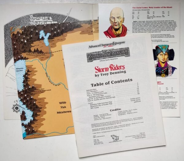 Storm Riders - Forgotten Realms - Advanced Dungeons And Dragons - Image 2